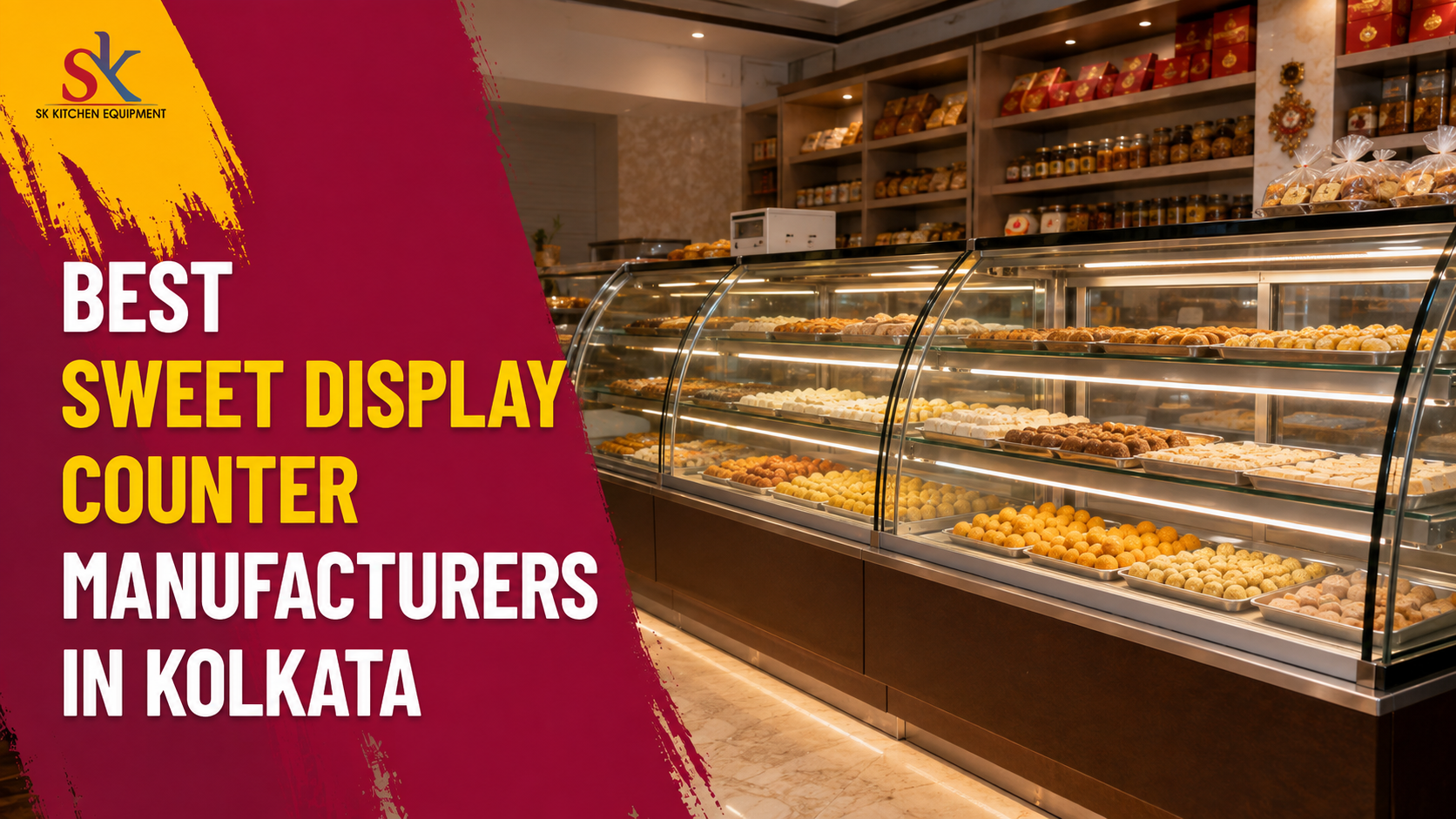 Best Sweet Display Counter Manufacturers in Kolkata